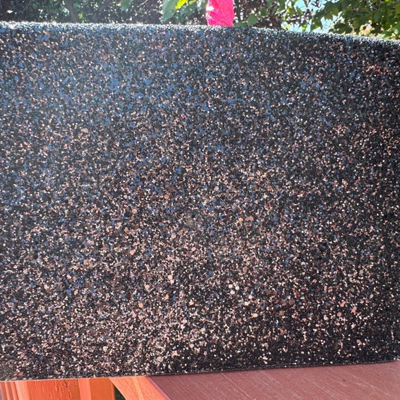 NWT Kate Spade Laurel Way Black Glitter Mallo Clutch